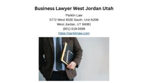 Business Lawyer West Jordan Utah
