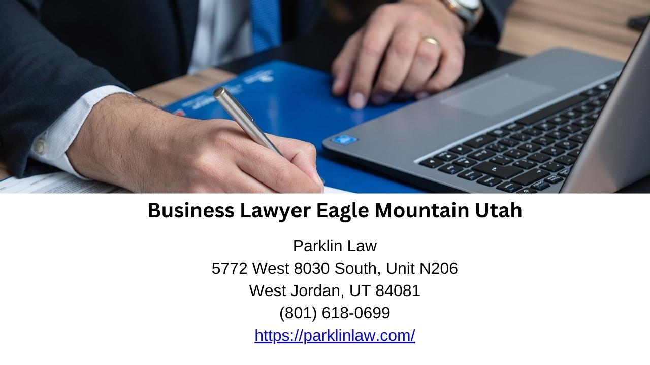 Business Lawyer Eagle Mountain Utah