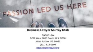 Business Lawyer Murray Utah