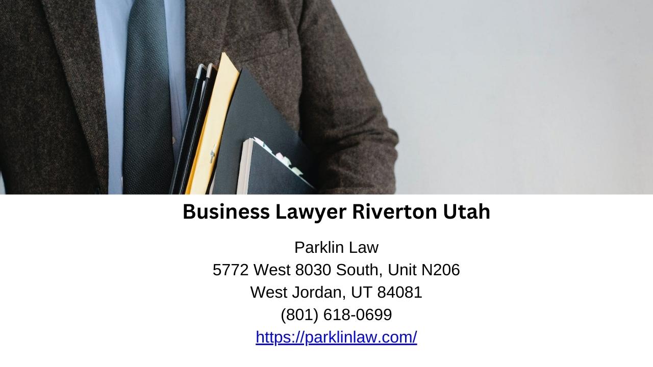 Business Lawyer Riverton Utah