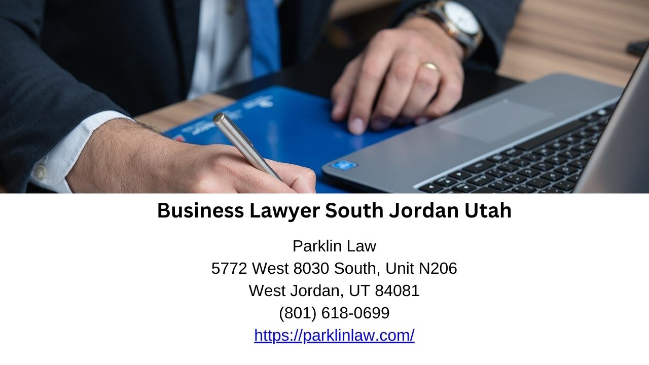 Business Lawyer South Jordan Utah