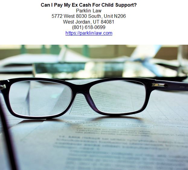 Can I Pay My Ex Cash For Child Support?